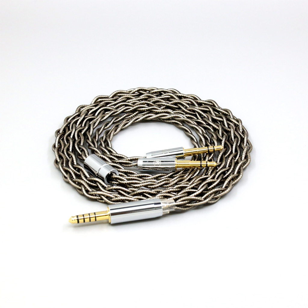 99% Pure Silver Palladium + Graphene Gold Earphone Shielding Cable For Final Audio D8000 AFDS pro Design Pandora Hope vi
