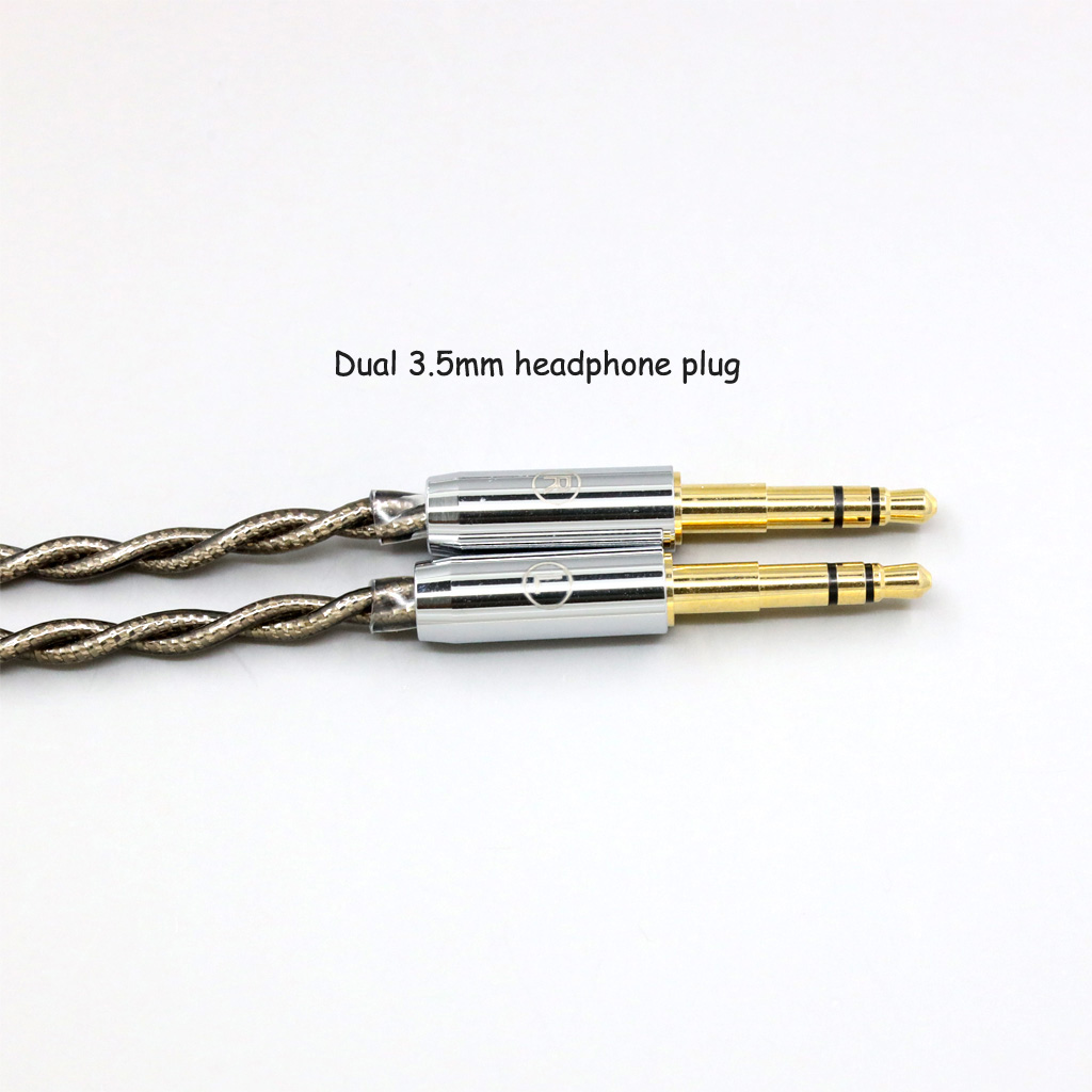 99% Pure Silver Palladium + Graphene Gold Earphone Shielding Cable For Final Audio D8000 AFDS pro Design Pandora Hope vi