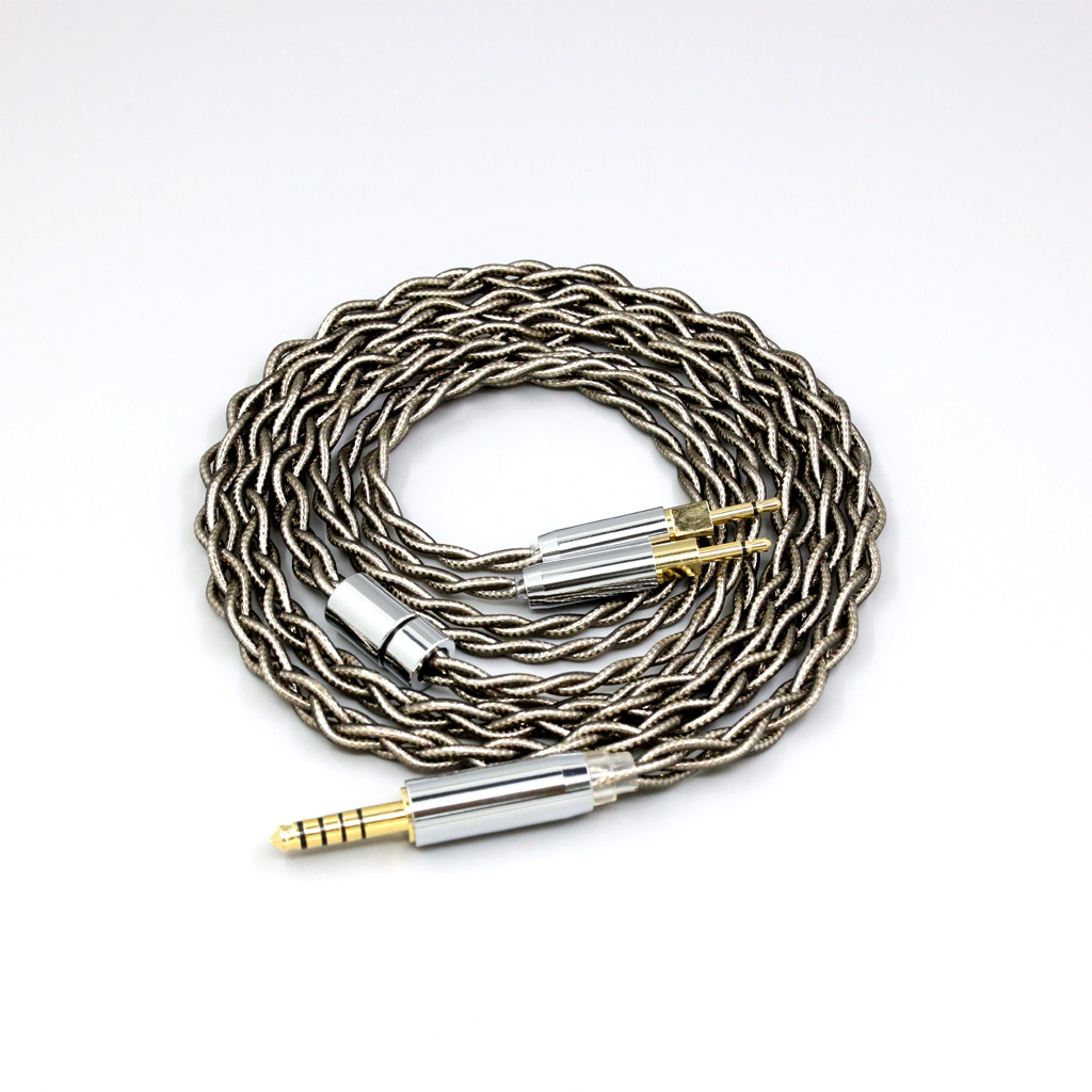 99% Pure Silver Palladium + Graphene Gold Earphone Shielding Cable For Sennheiser HD700 Headphone 2.5mm pin 4 core