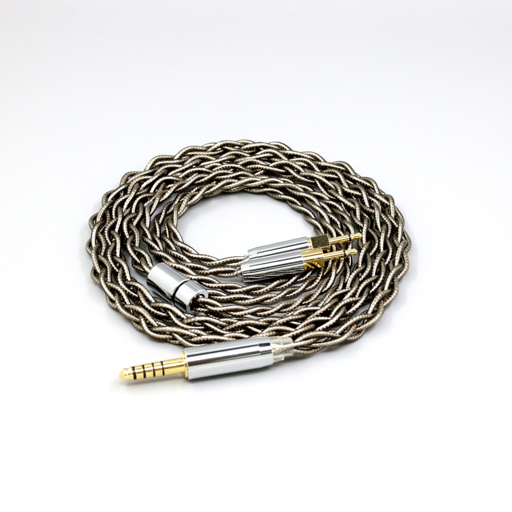 99% Pure Silver Palladium + Graphene Gold Earphone Shielding Cable For Sennheiser HD700 Headphone 2.5mm pin 4 core