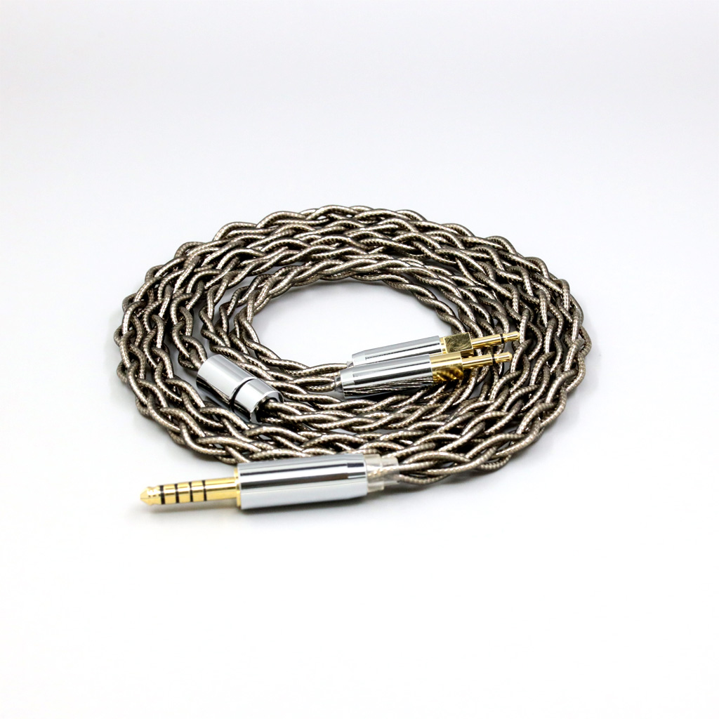 99% Pure Silver Palladium + Graphene Gold Earphone Shielding Cable For Sennheiser HD700 Headphone 2.5mm pin 4 core