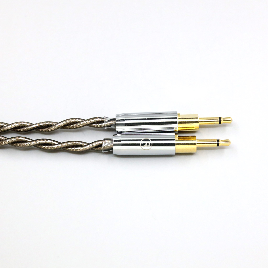 99% Pure Silver Palladium + Graphene Gold Earphone Shielding Cable For Sennheiser HD700 Headphone 2.5mm pin 4 core