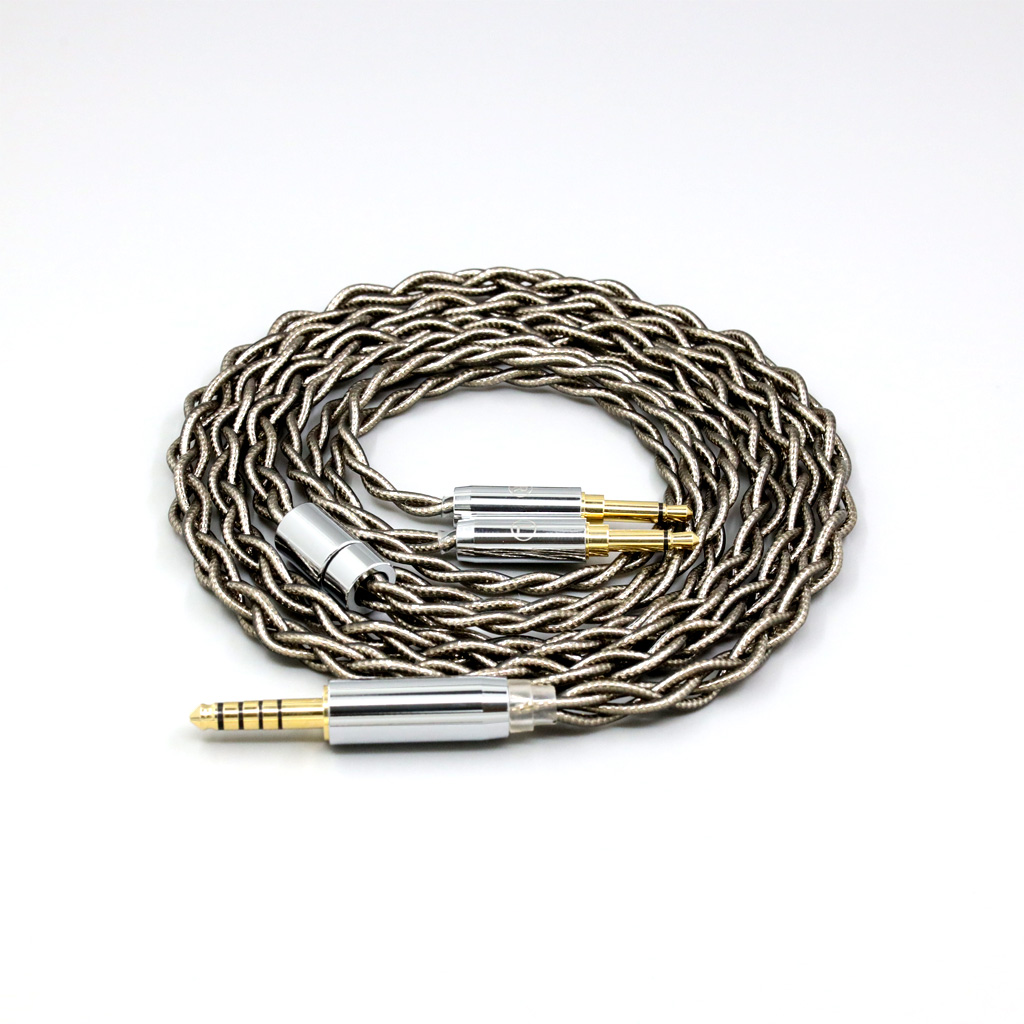 99% Pure Silver Palladium + Graphene Gold Earphone Cable For Hifiman Sundara Ananda HE1000se HE6se he400se Arya He-35x XS