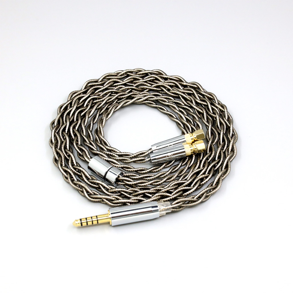 99% Pure Silver Palladium + Graphene Gold Earphone Shielding Cable For HiFiMan HE400 HE5 HE6 HE300 HE4 HE500 HE6 Headphone