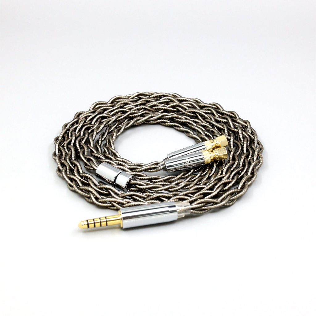 99% Pure Silver Palladium + Graphene Gold Earphone Shielding Cable For HiFiMan HE400 HE5 HE6 HE300 HE4 HE500 HE6 Headphone
