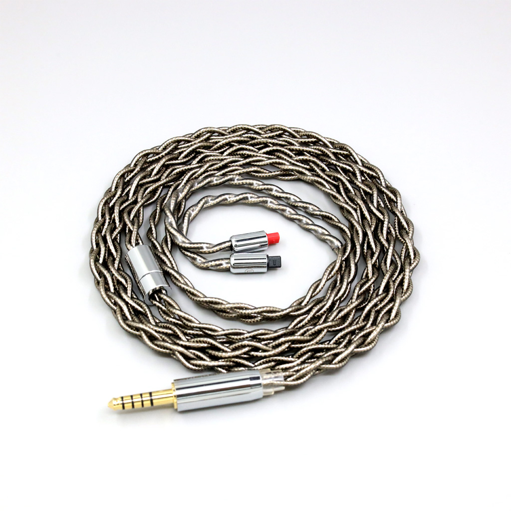 99% Pure Silver Palladium + Graphene Gold Earphone Shielding Cable for Audio-Technica ATH-IM50 IM70 IM01 IM02 IM03 IM04