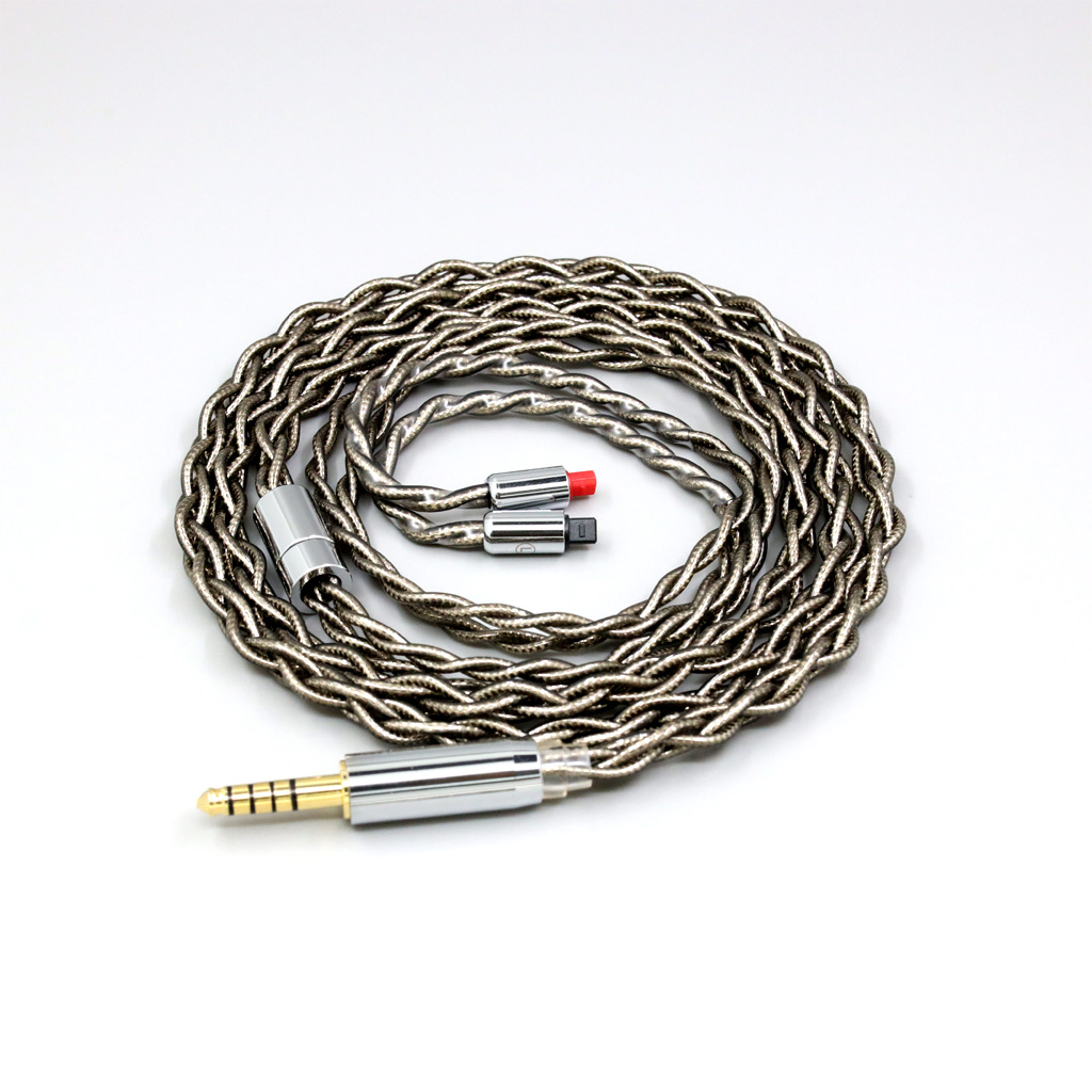 99% Pure Silver Palladium + Graphene Gold Earphone Shielding Cable for Audio-Technica ATH-IM50 IM70 IM01 IM02 IM03 IM04