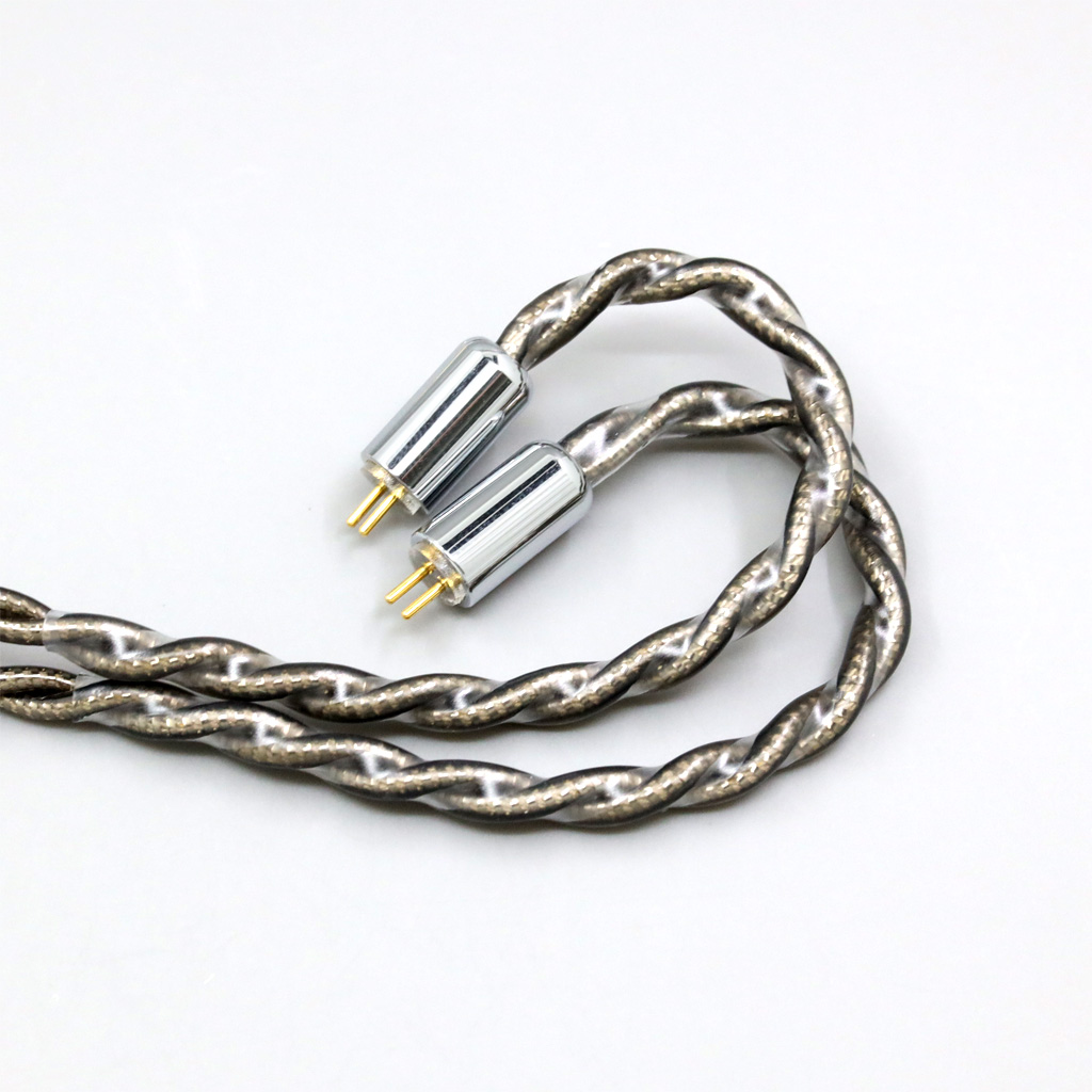 99% Pure Silver Palladium + Graphene Gold Earphone Shielding Cable For 0.78mm Flat Step JH Audio JH16 Pro JH11 Pro 5 6 7 BA