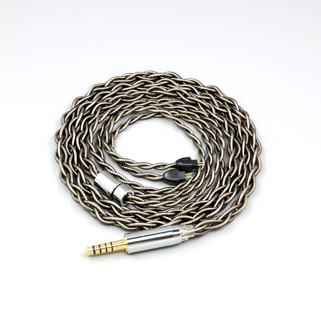 99% Pure Silver Palladium + Graphene Gold Earphone Shielding Cable For HiFiMan RE2000 Topology Diaphragm Dynamic Driver