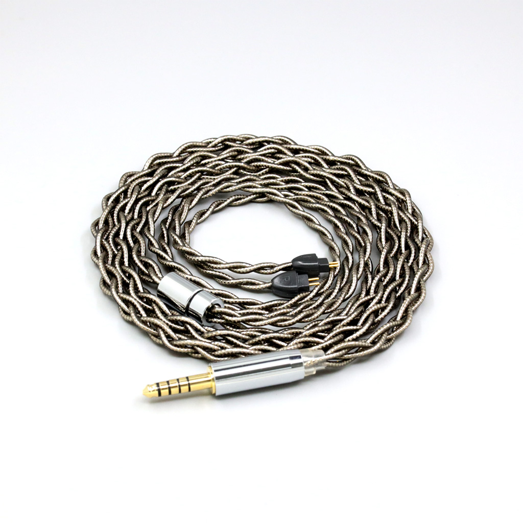 99% Pure Silver Palladium + Graphene Gold Earphone Shielding Cable For HiFiMan RE2000 Topology Diaphragm Dynamic Driver