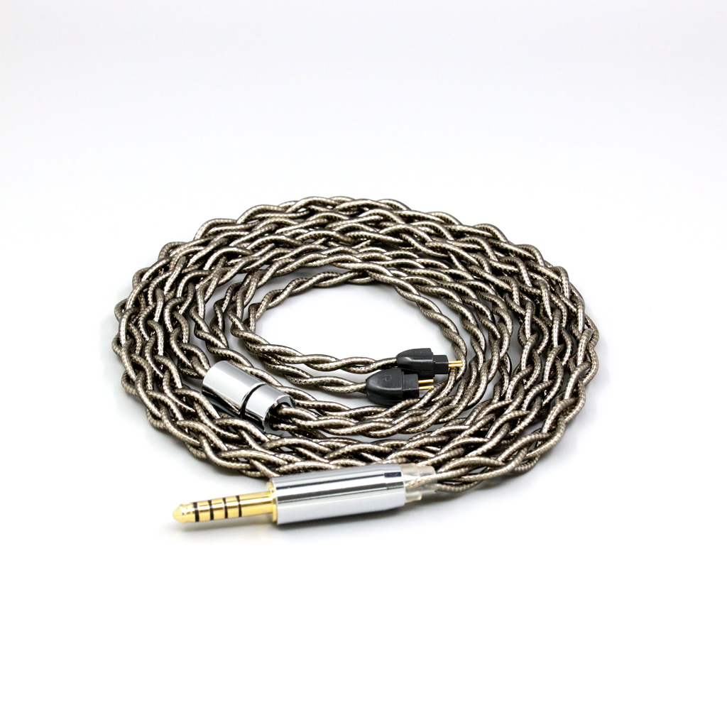 99% Pure Silver Palladium + Graphene Gold Earphone Shielding Cable For HiFiMan RE2000 Topology Diaphragm Dynamic Driver
