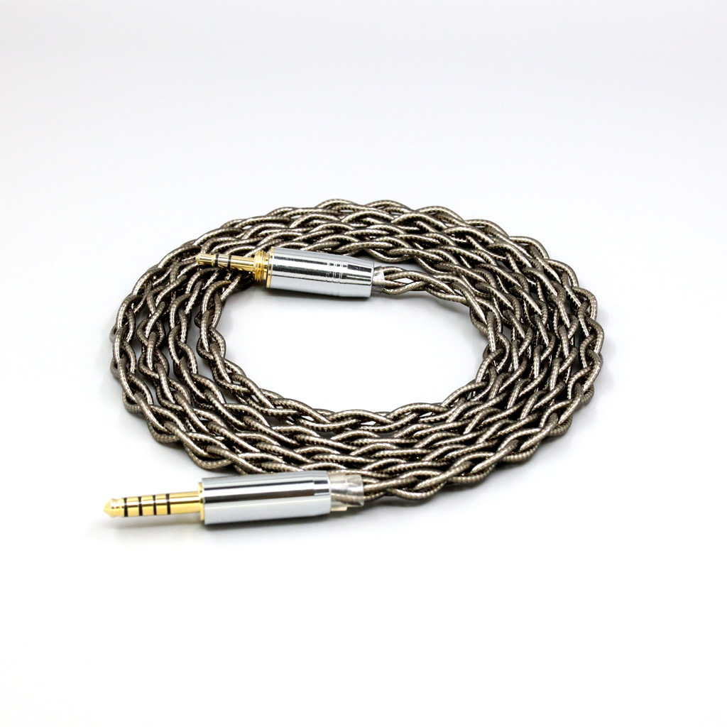 99% Pure Silver Palladium + Graphene Gold Earphone Cable For Audio-Technica ATH-pro500mk2 PRO700MK2 PRO5V M50 M50R