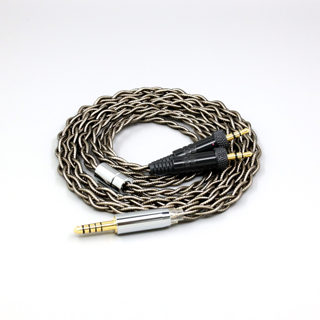 99% Pure Silver Palladium + Graphene Gold Earphone Shielding Cable For Sony MDR-Z1R MDR-Z7 MDR-Z7M2 With Screw To Fix