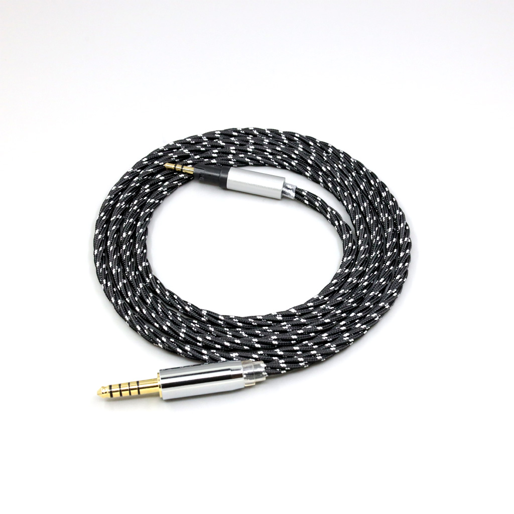 OCC Mixed OFC Twisting Nylon Earphone Cable For Austrian Audio Hi-X15 Hi-X65 Hi-X50 X55 Headphone