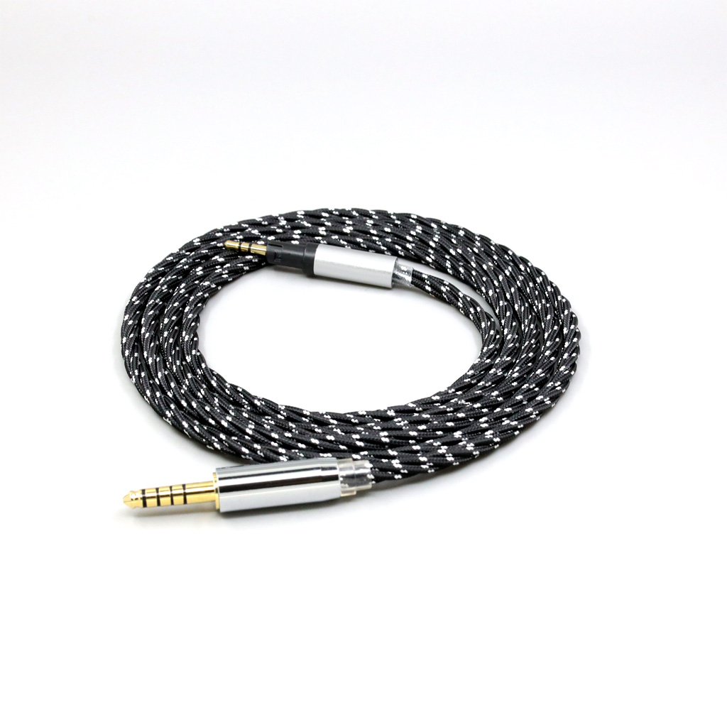 OCC Mixed OFC Twisting Nylon Earphone Cable For Austrian Audio Hi-X15 Hi-X65 Hi-X50 X55 Headphone
