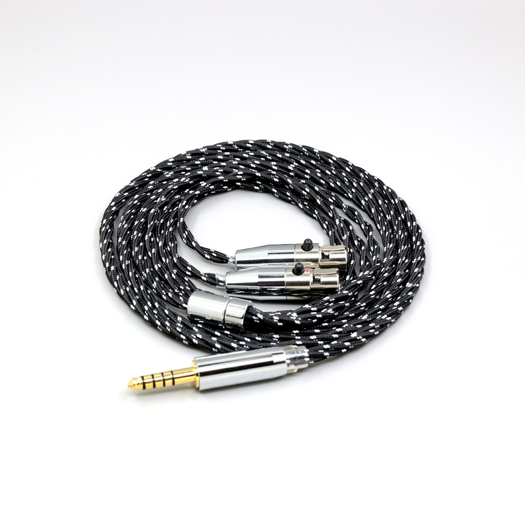 OCC Mixed OFC Twisting Nylon Earphone Cable For Audeze LCD-3 LCD-2 LCD-X LCD-XC LCD-4z LCD-MX4 LCD-GX lcd Headphone