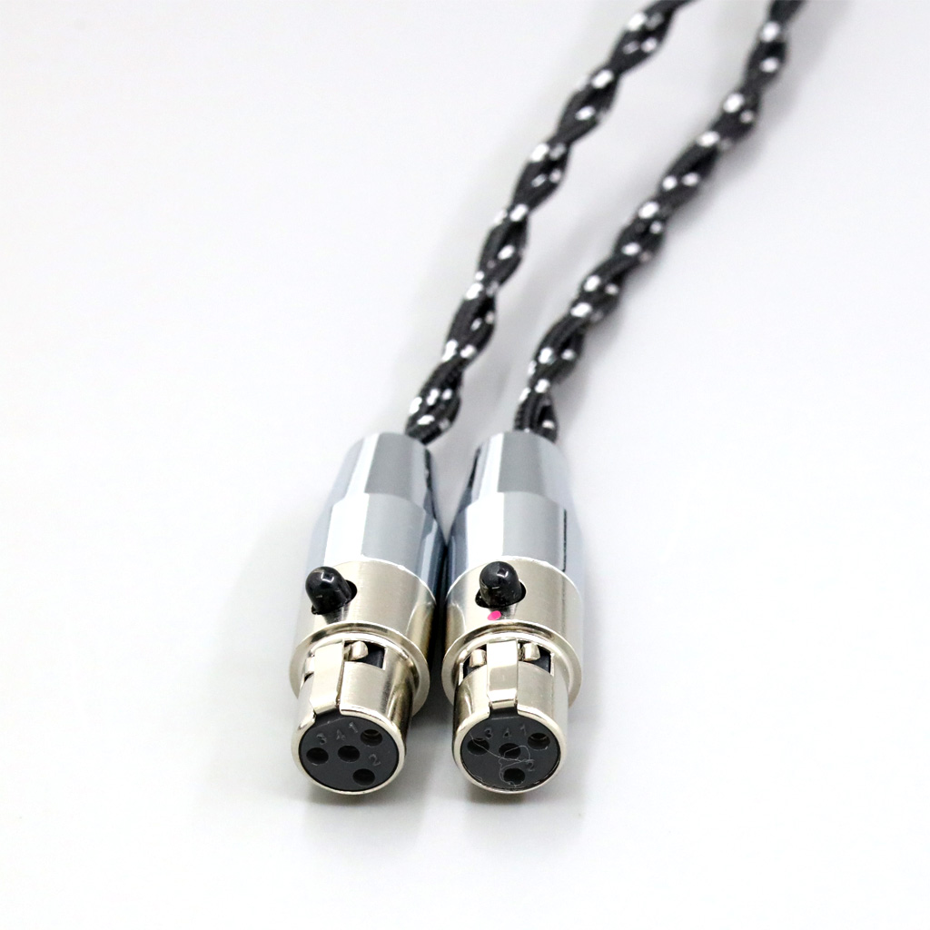 OCC Mixed OFC Twisting Nylon Earphone Cable For Audeze LCD-3 LCD-2 LCD-X LCD-XC LCD-4z LCD-MX4 LCD-GX lcd Headphone