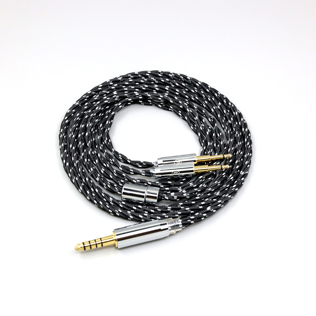 OCC Mixed OFC Twisting Nylon Earphone Cable For Sennheiser HD477 HD497 HD212 PRO EH250 EH350 2.5mm pin