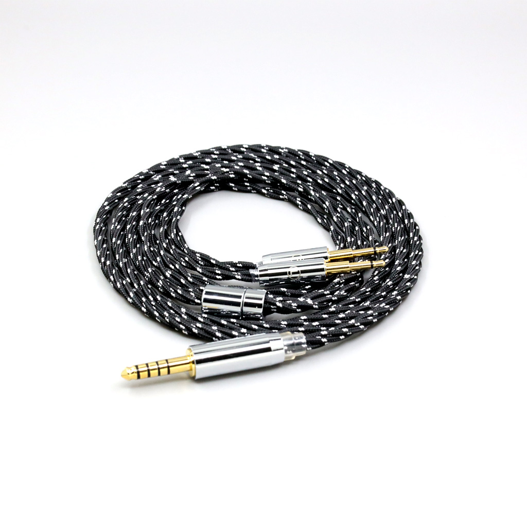 OCC Mixed OFC Twisting Nylon Earphone Cable For Sennheiser HD477 HD497 HD212 PRO EH250 EH350 2.5mm pin