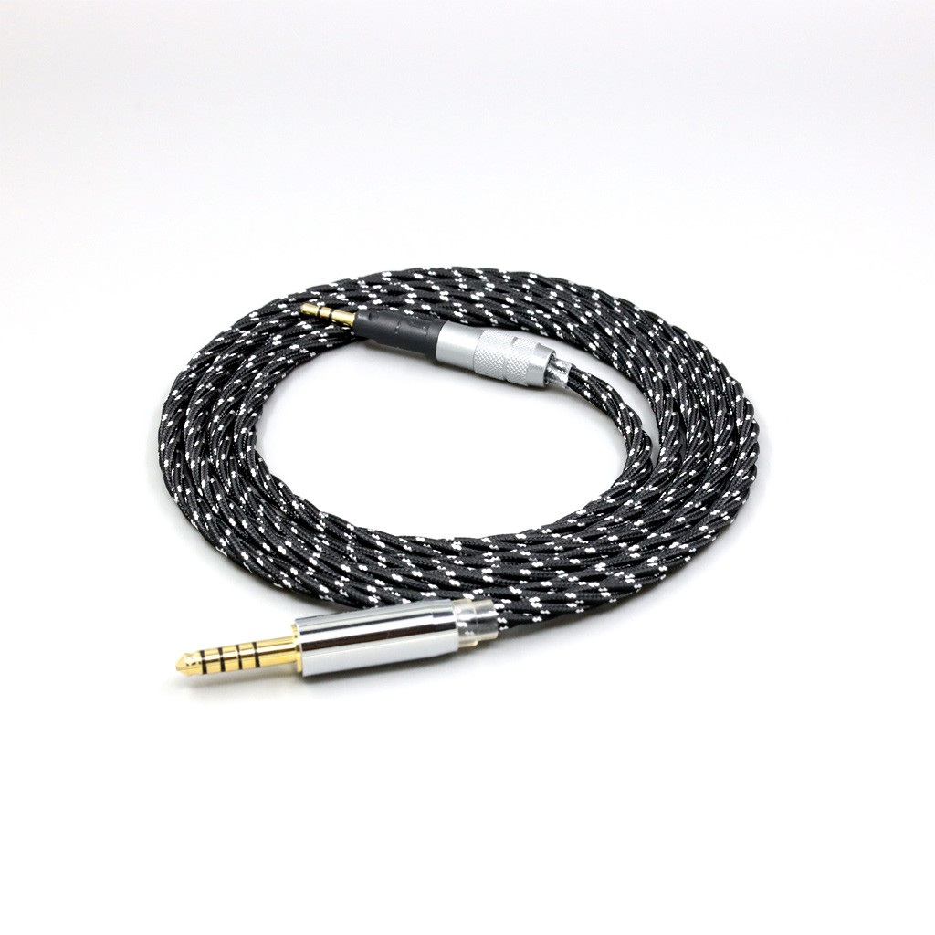 OCC Mixed OFC Twisting Nylon Earphone Cable For Audio Technica ATH-M50x ATH-M40x ATH-M70x ATH-M60x
