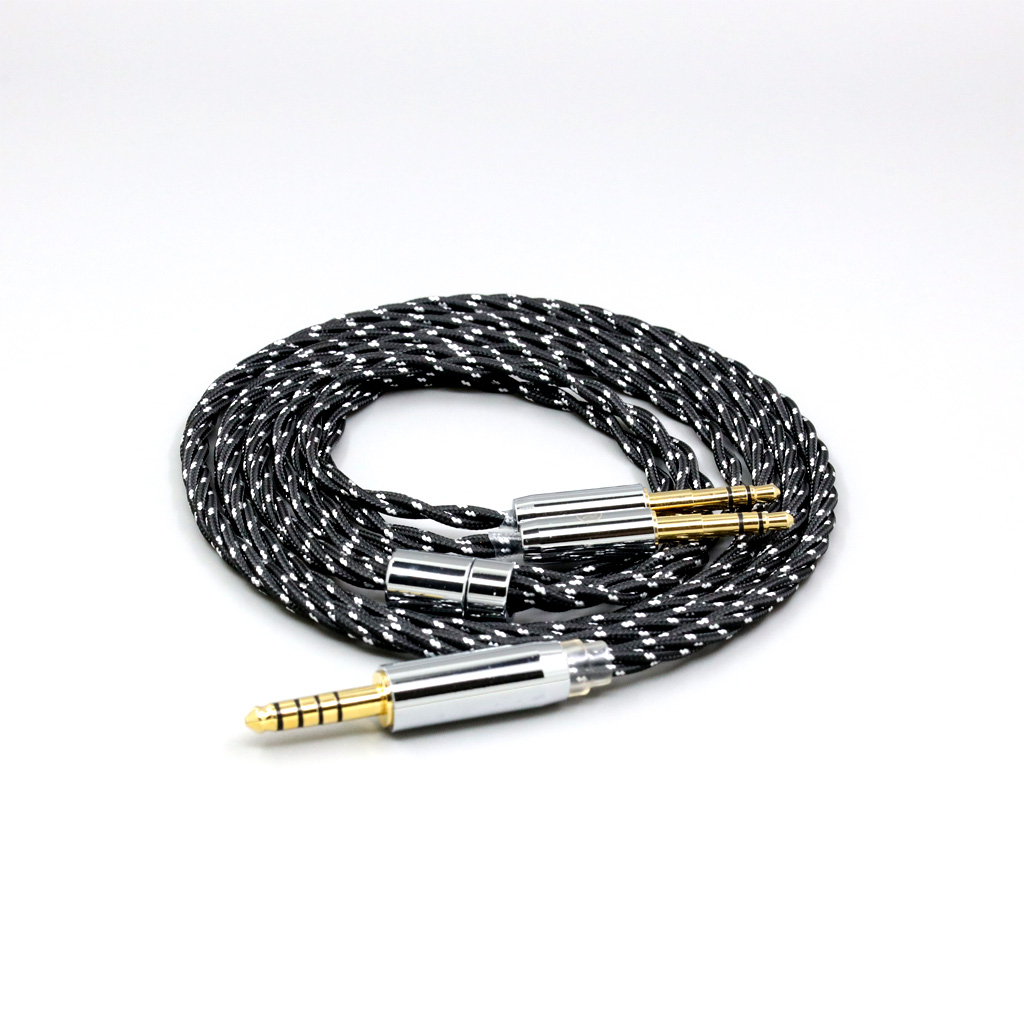 OCC Mixed OFC Twisting Nylon Earphone Cable For Final Audio D8000 AFDS pro Design Pandora Hope vi Yamaha YH-5000SE