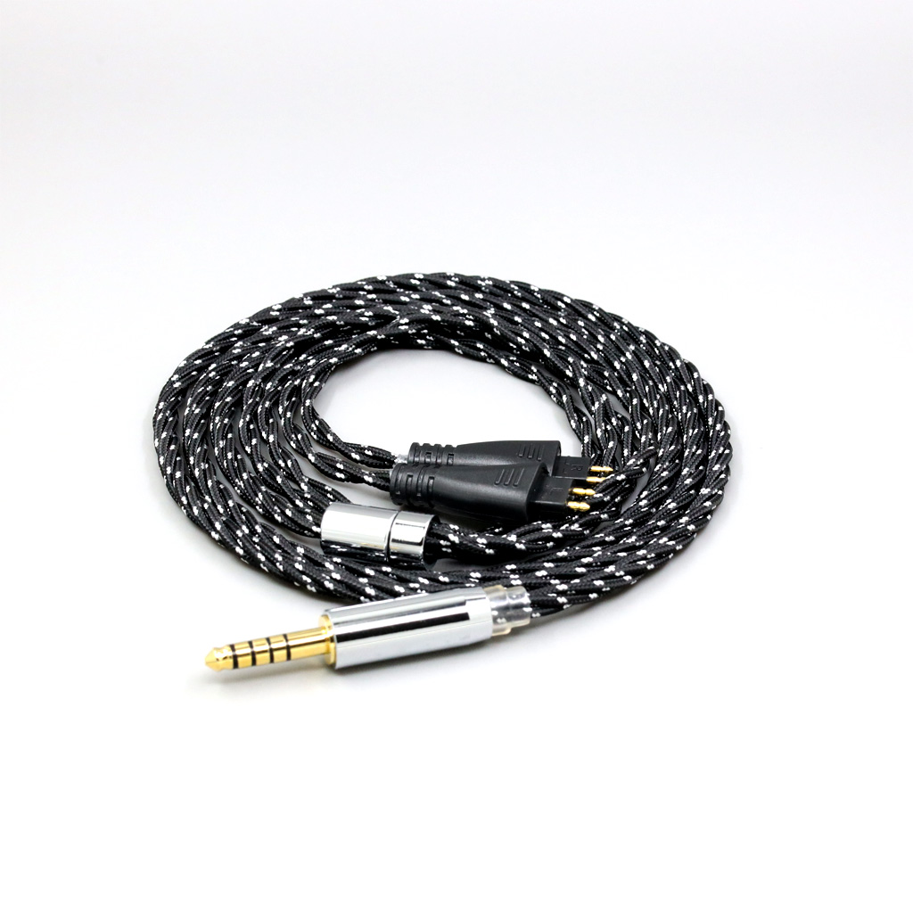OCC Mixed OFC Twisting Nylon Earphone Cable For FOSTEX TH900 TH1000RP TH1100RP TH-909 TR-X00 TH-600 MK2 Headphone