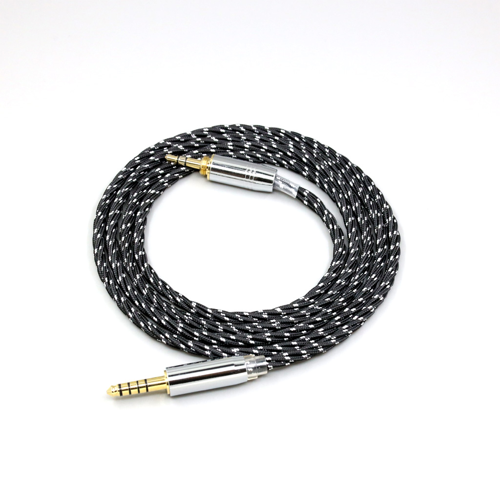 OCC Mixed OFC Twisting Nylon Earphone Cable For Audio-Technica ATH-pro500mk2 PRO700MK2 PRO5V M50 M50RD