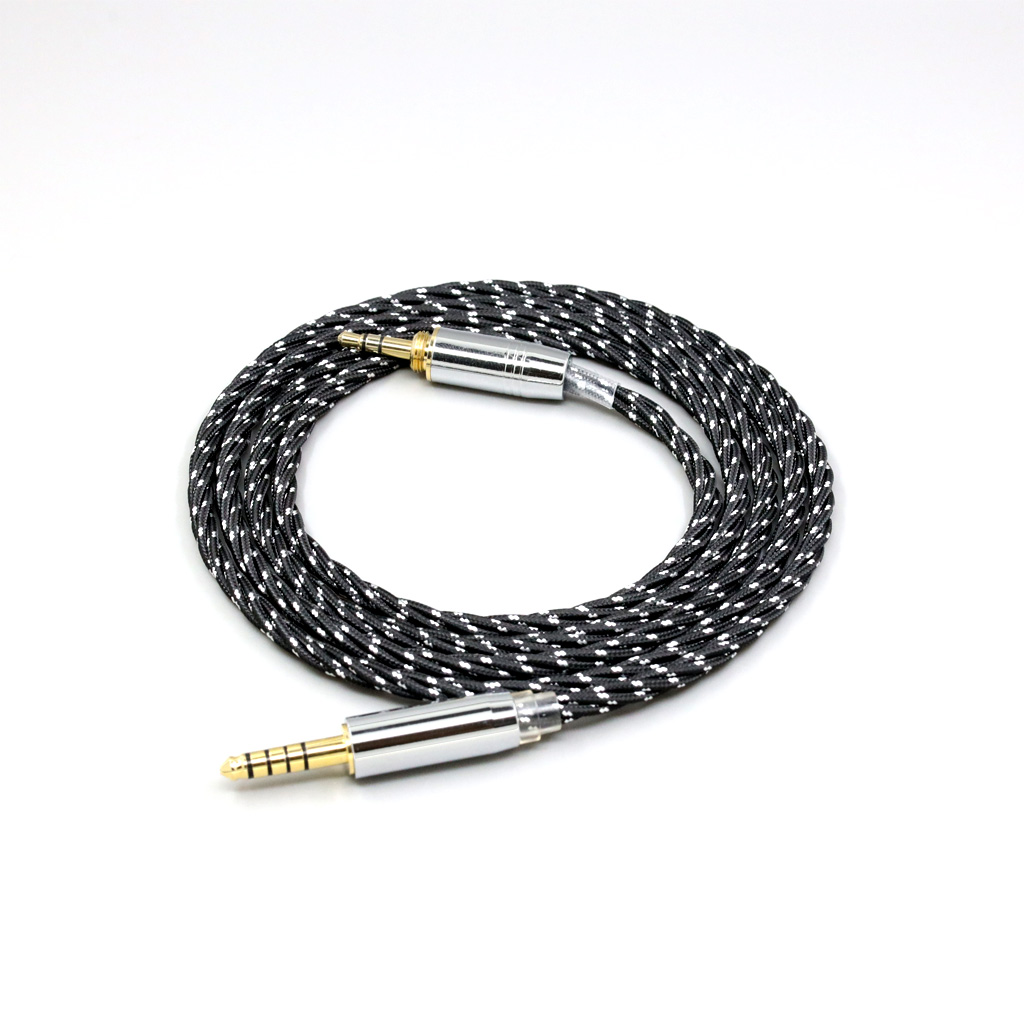 OCC Mixed OFC Twisting Nylon Earphone Cable For Audio-Technica ATH-pro500mk2 PRO700MK2 PRO5V M50 M50RD