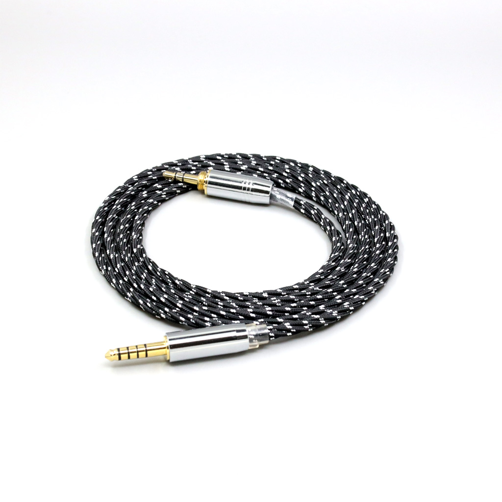 OCC Mixed OFC Twisting Nylon Earphone Cable For Audio-Technica ATH-pro500mk2 PRO700MK2 PRO5V M50 M50RD