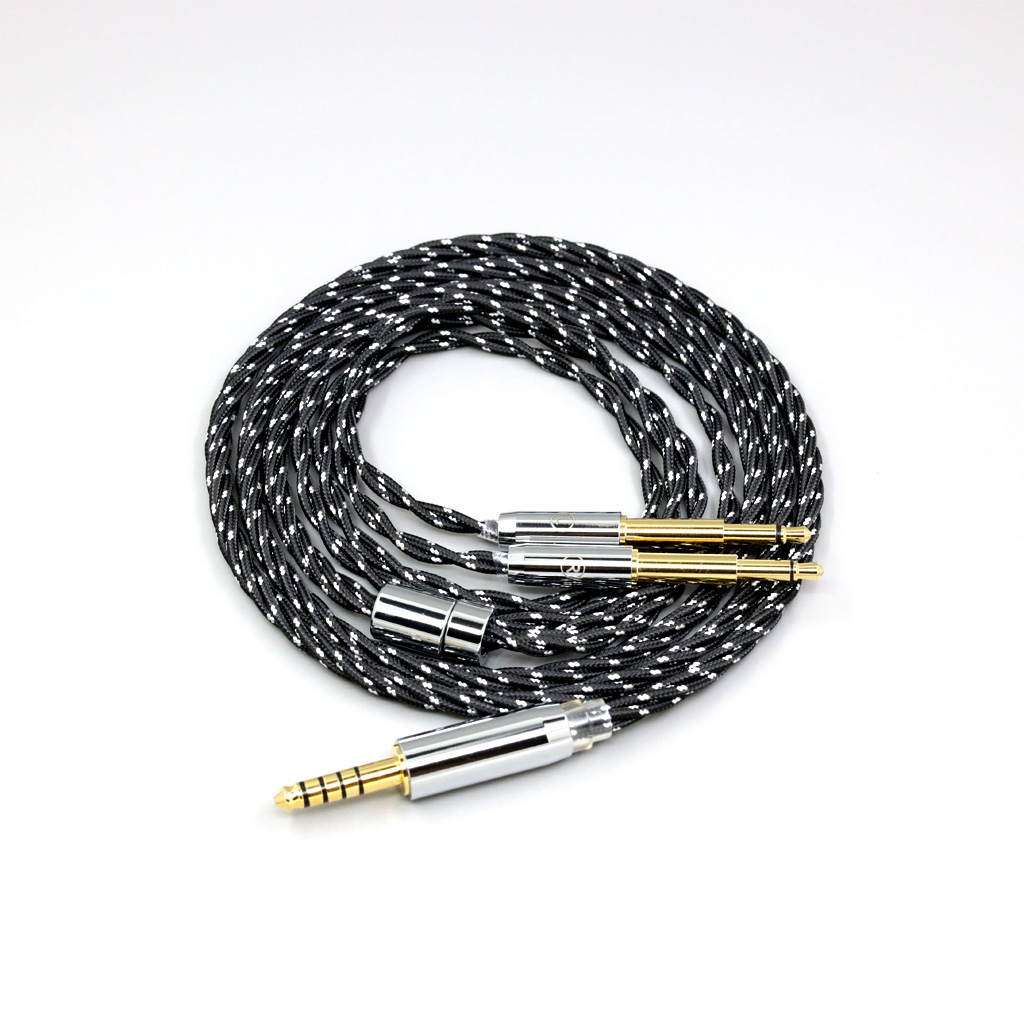 OCC Mixed OFC Twisting Nylon Earphone Cable For Meze 99 meze99 Classics NEO NOIR Headset Headphone