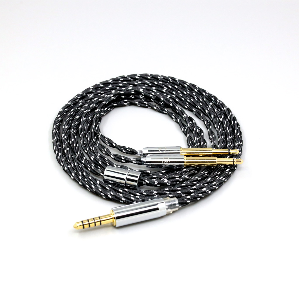 OCC Mixed OFC Twisting Nylon Earphone Cable For Meze 99 meze99 Classics NEO NOIR Headset Headphone