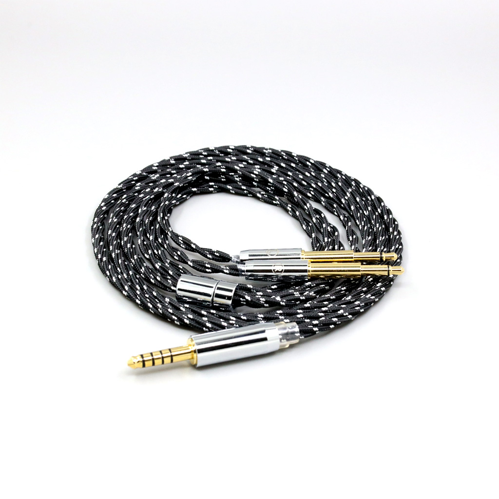 OCC Mixed OFC Twisting Nylon Earphone Cable For Meze 99 meze99 Classics NEO NOIR Headset Headphone