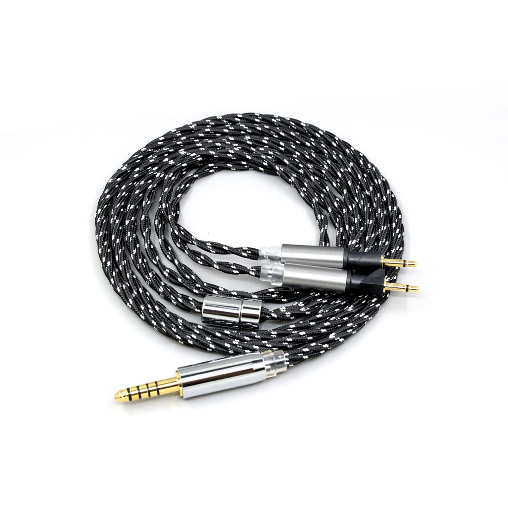 OCC Mixed OFC Twisting Nylon Earphone Cable For Abyss Diana v2 phi TC X1226lite 1:1 headphone pin