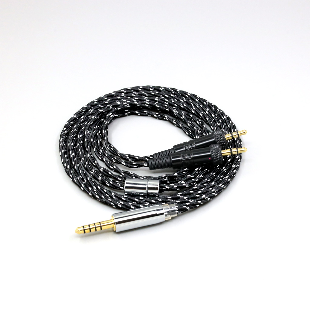OCC Mixed OFC Twisting Nylon Earphone Cable For Sony MDR-Z1R MDR-Z7 MDR-Z7M2 With Screw To Fix Headphone