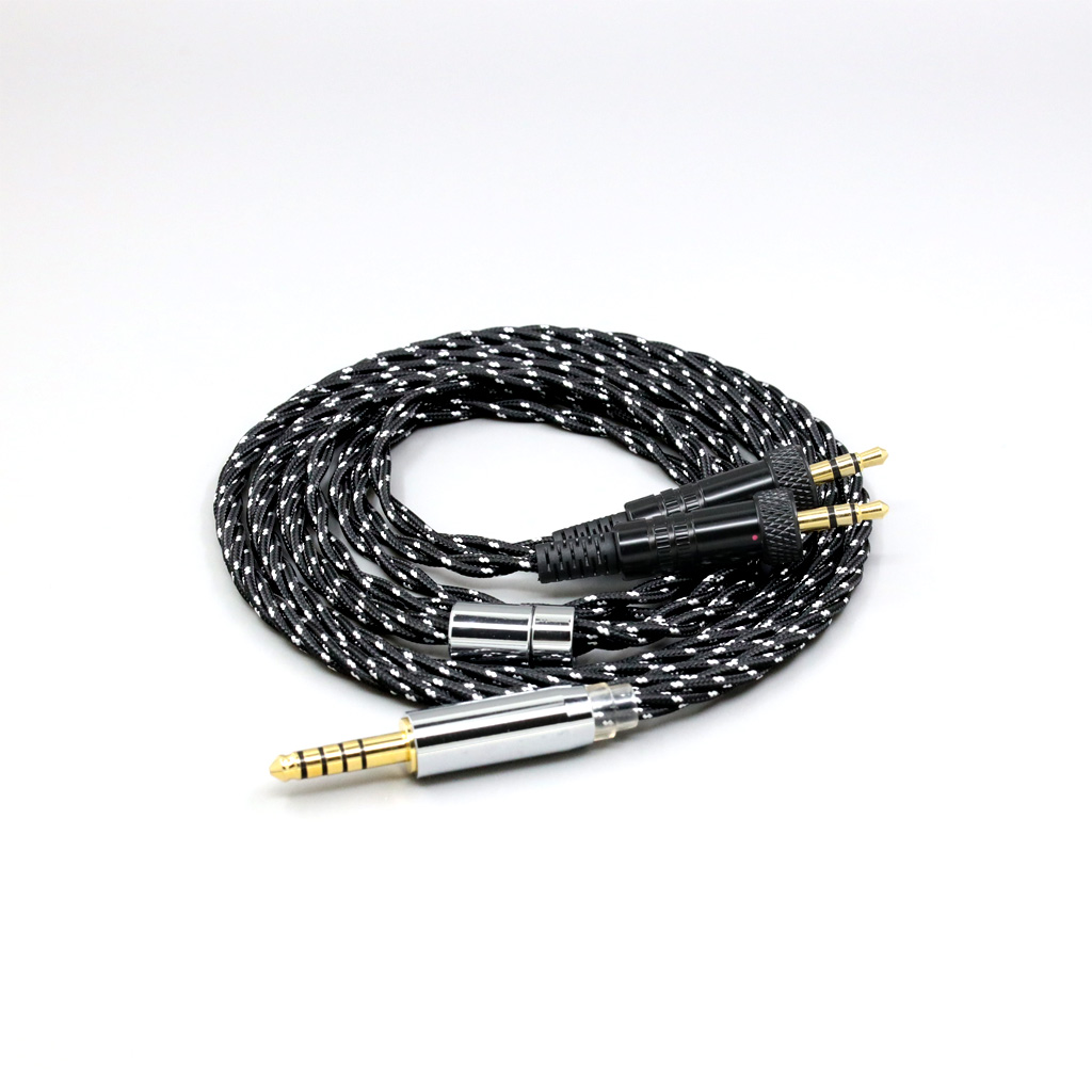 OCC Mixed OFC Twisting Nylon Earphone Cable For Sony MDR-Z1R MDR-Z7 MDR-Z7M2 With Screw To Fix Headphone