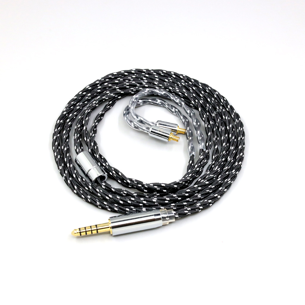 OCC Mixed OFC Twisting Nylon Earphone Cable For Audio Technica ATH-CKR100 CKR90 CKS1100 CKR100IS CKS1100IS