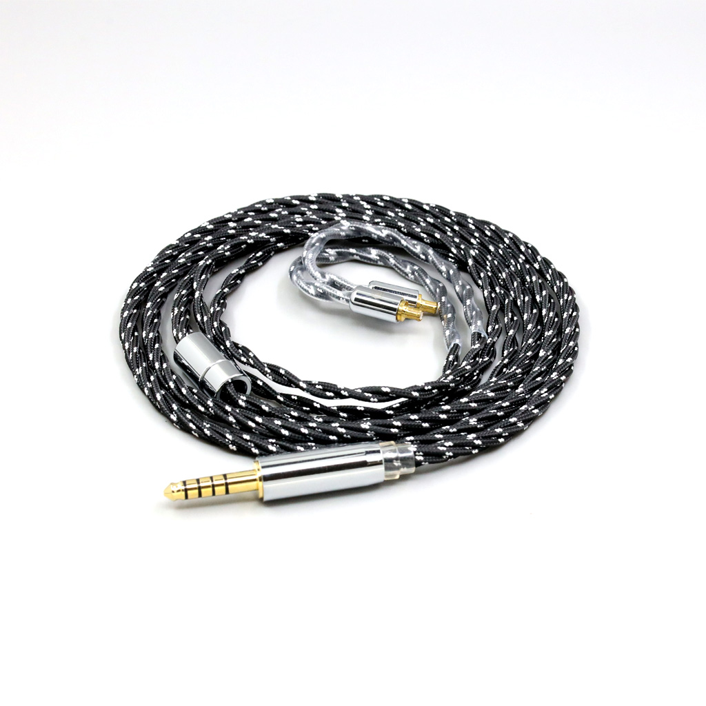 OCC Mixed OFC Twisting Nylon Earphone Cable For Audio Technica ATH-CKR100 CKR90 CKS1100 CKR100IS CKS1100IS
