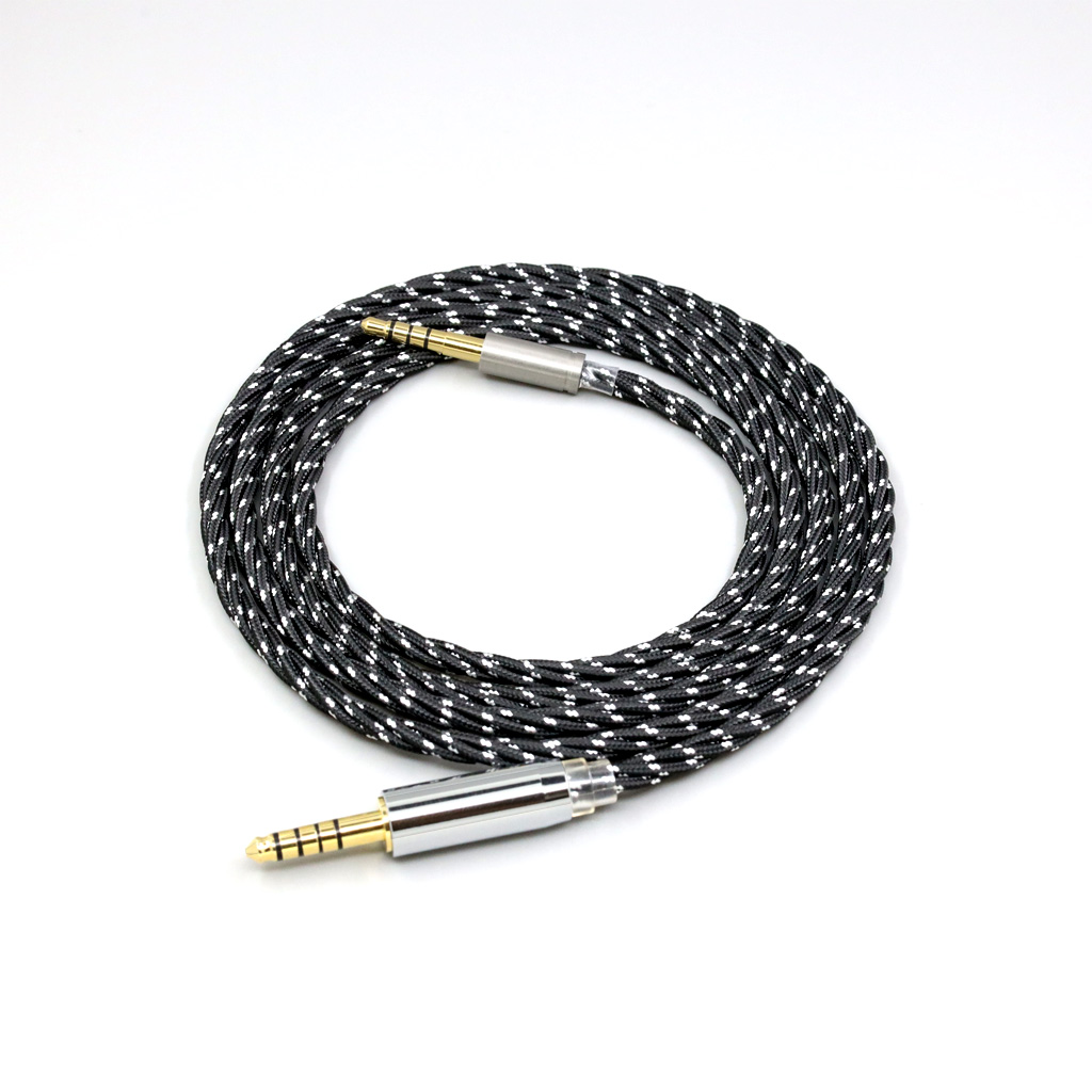 OCC Mixed OFC Twisting Nylon Earphone Cable For Denon AH-mm400 mm300 mm200 Beats solo2 solo3 headphone
