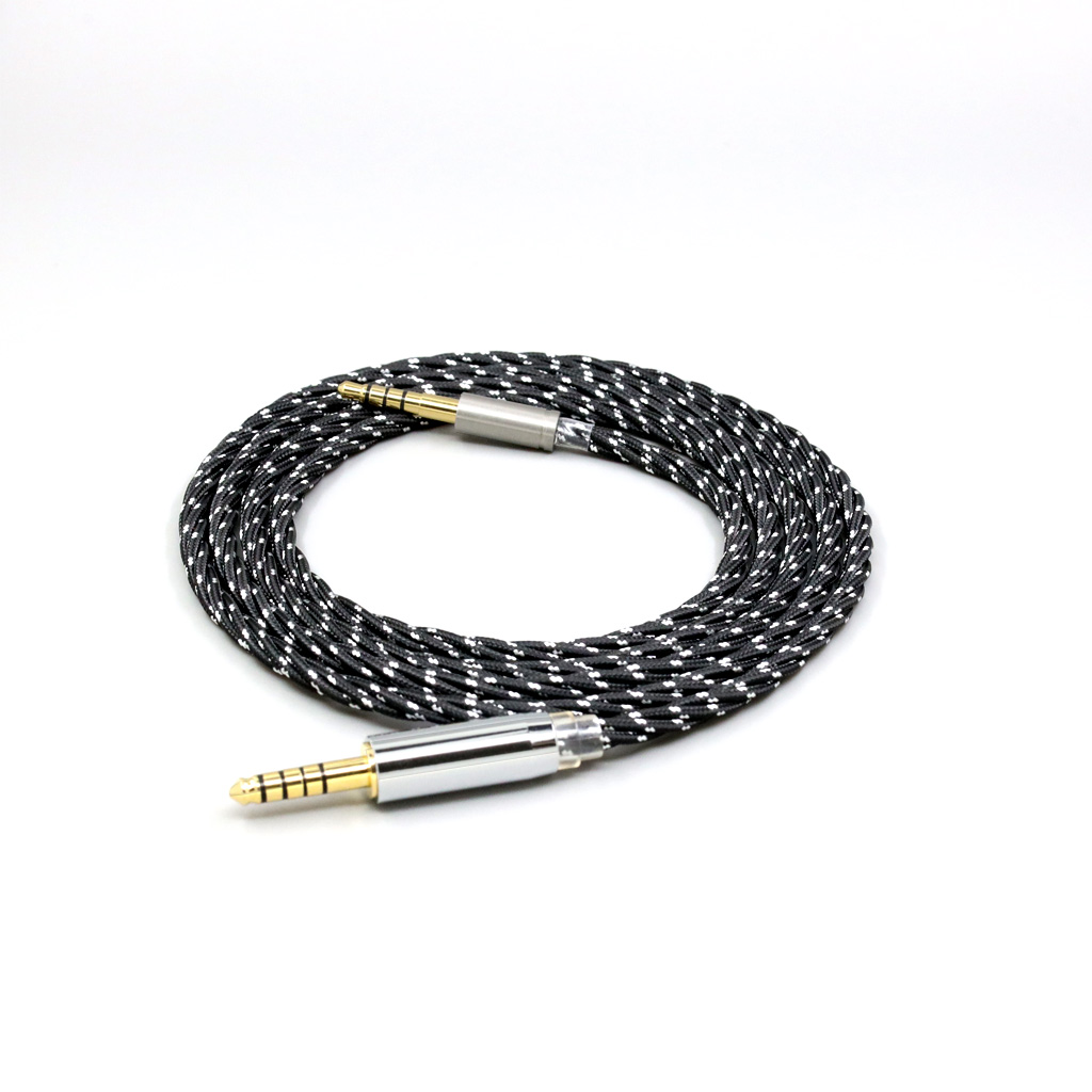 OCC Mixed OFC Twisting Nylon Earphone Cable For Denon AH-mm400 mm300 mm200 Beats solo2 solo3 headphone