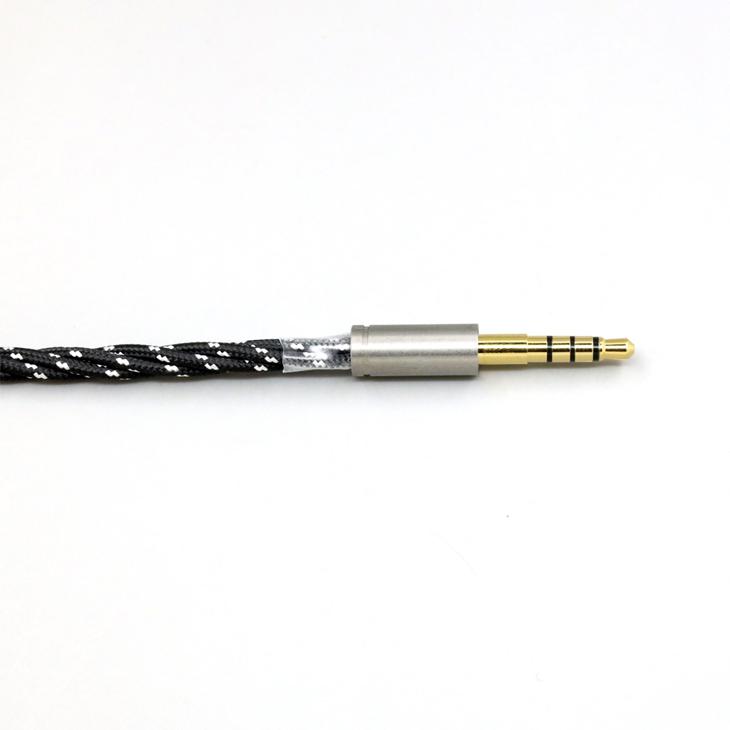 OCC Mixed OFC Twisting Nylon Earphone Cable For Denon AH-mm400 mm300 mm200 Beats solo2 solo3 headphone
