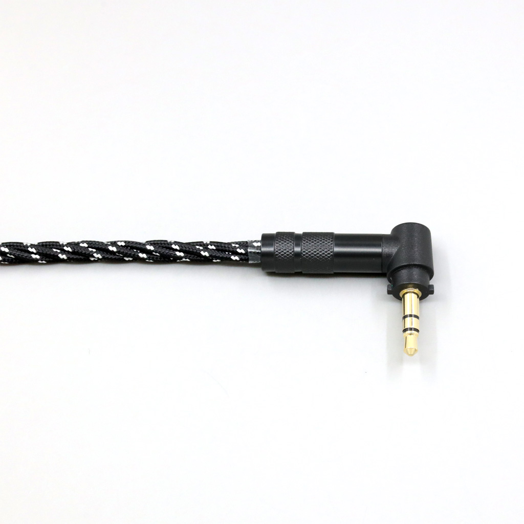 OCC Mixed OFC Twisting Nylon Earphone Cable For Fostex T50RP Mk3 T40RP Mk2 T20RP Mk2 Dekoni Audio Headphone