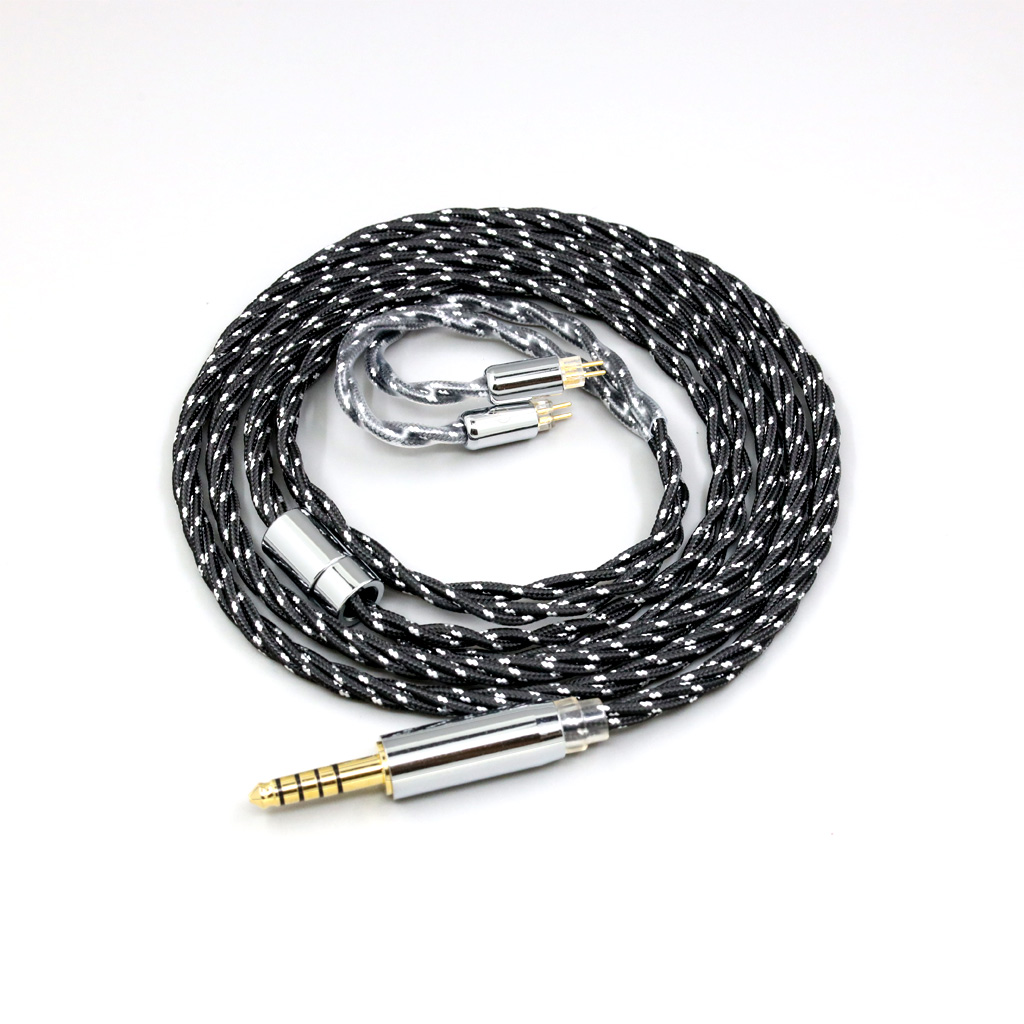 OCC Mixed OFC Twisting Nylon Earphone Cable For 0.78mm 2pin IEM BA Westone W4r UM3X UM3RC JH13 High Step