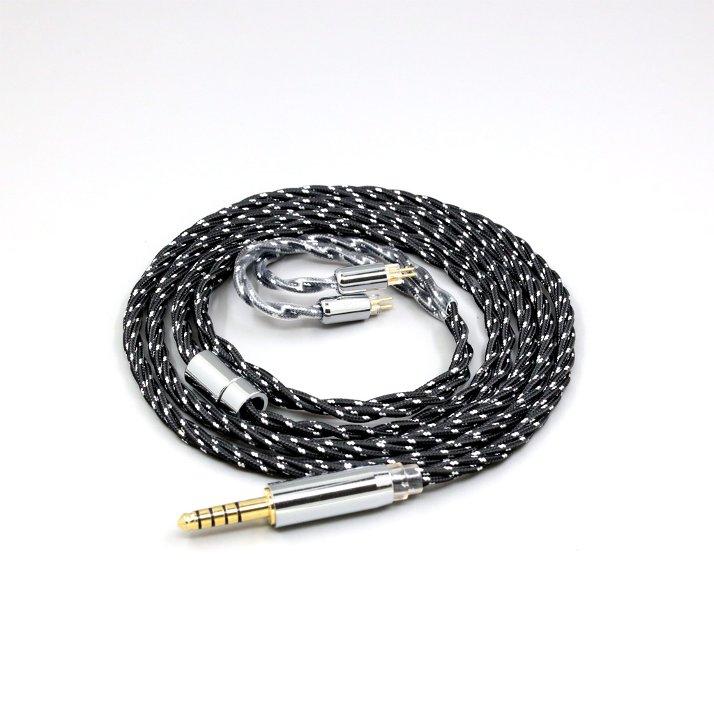 OCC Mixed OFC Twisting Nylon Earphone Cable For 0.78mm 2pin IEM BA Westone W4r UM3X UM3RC JH13 High Step