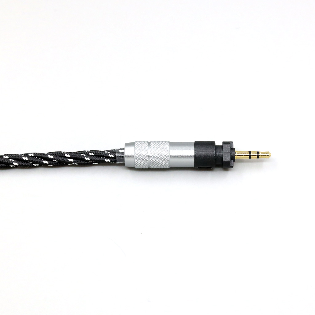 OCC Mixed OFC Twisting Nylon Earphone Cable For Shure SRH840 SRH940 SRH440 SRH750DJ Philips SHP9000 SHP8900 Headphone
