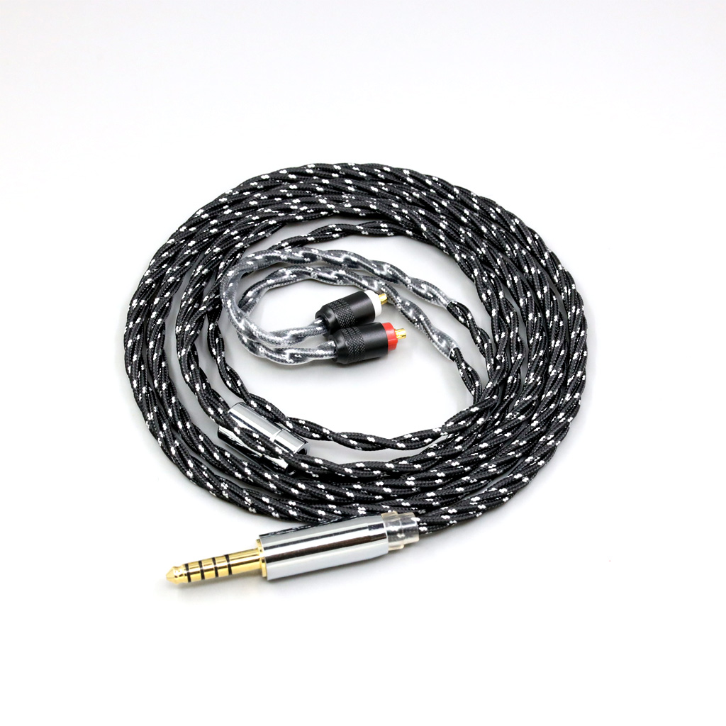 OCC Mixed OFC Twisting Nylon Earphone Cable For Sony XBA-H2 XBA-H3 XBA-Z5 xba-A3 xba-A2 