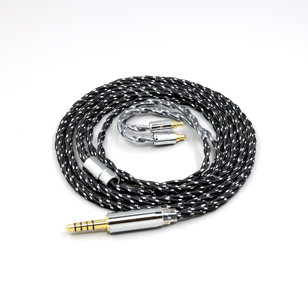 OCC Mixed OFC Twisting Nylon Earphone Cable For Sennheiser IE100 IE400 IE500 Pro 