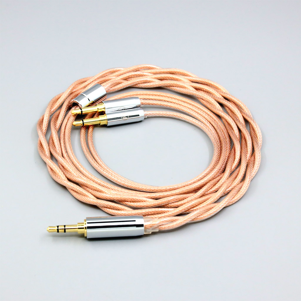 Type6 756 core Shielding 7n Litz OCC Earphone Cable For Hifiman Sundara Ananda HE1000se HE6se DEVA he400se Arya He-3 XS