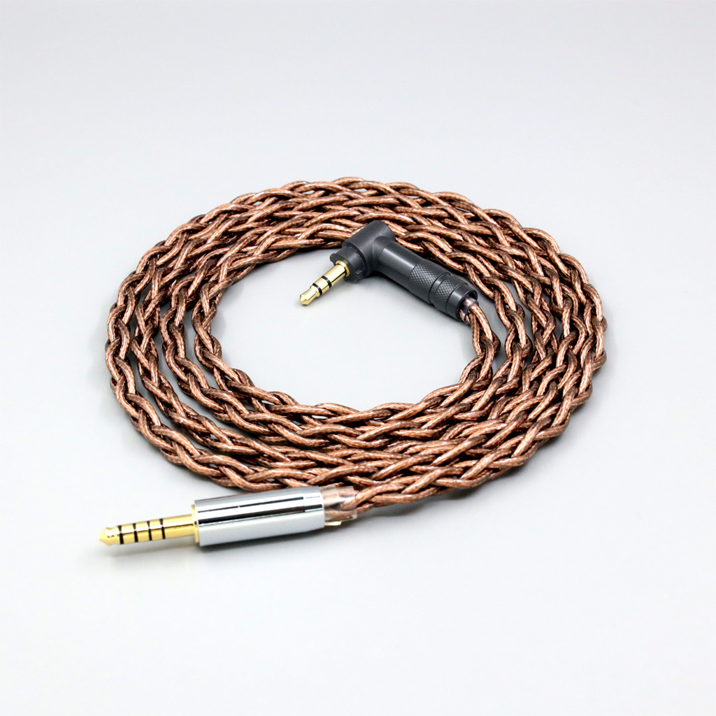 99% 24k Gold 7n Pure Silver Graphene Shield Earphone Cable For Fostex T50RP Mk3 T40RP Mk2 T20RP Mk2 Dekoni Audio Headphone