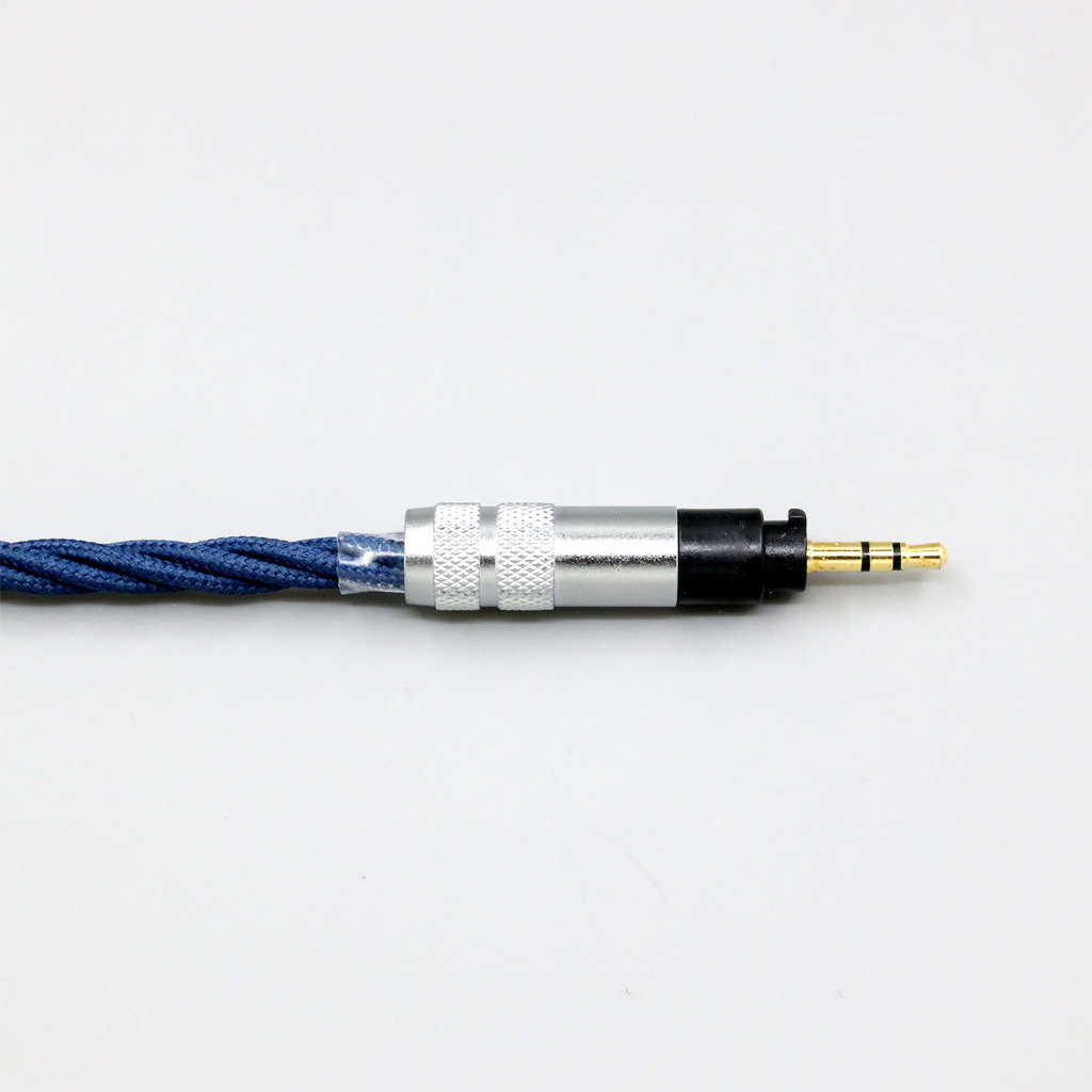 99% Pure Silver OCC Graphene Alloy Full Sleeved Earphone Cable For Sennheiser Urbanite XL On Over Ear Headphone