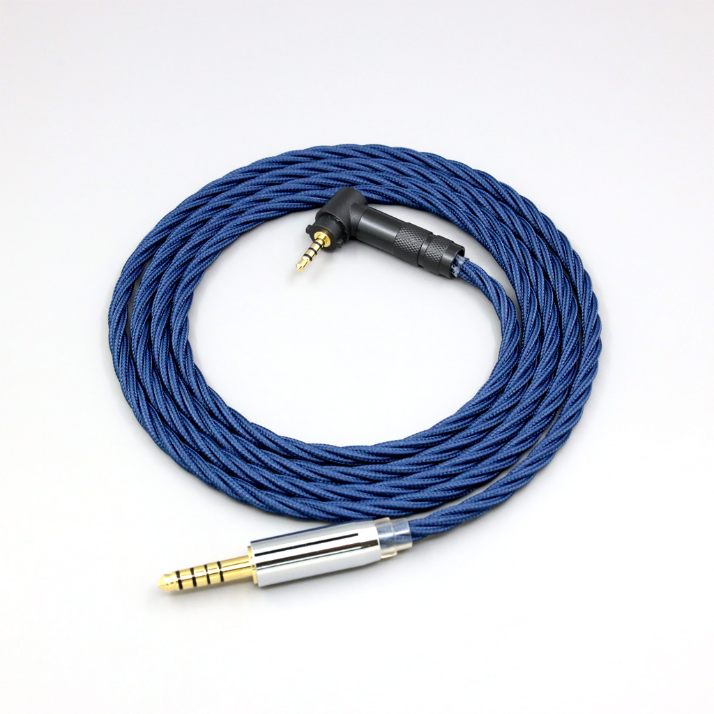 99% Pure Silver OCC Graphene Alloy Full Sleeved Earphone Cable For Fostex T50RP 50TH Anniversary RP Stereo Headphone